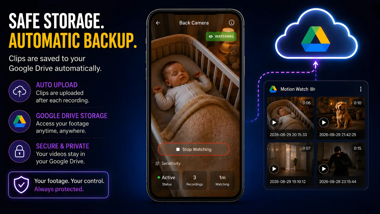 Dual camera mode alternating front and back