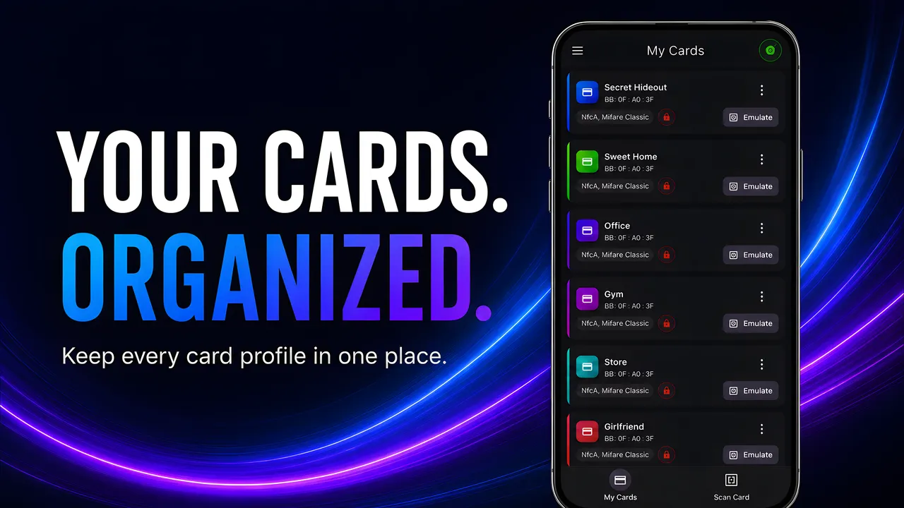 NFC Emulate emulate screen with HCE